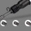 Pneumatic Chisel Set Air Hammer Punch Chipping Bits-Style C 5