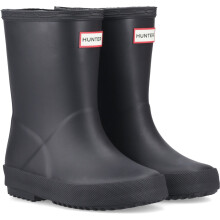 (, ) Hunter Kids First (Matte) Rubber Kid's Black Standard Wellington Boots
