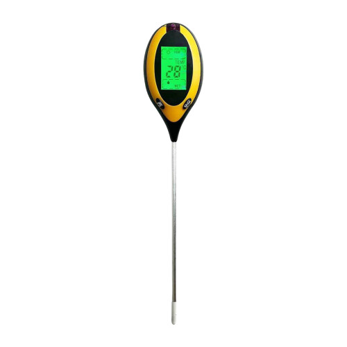 Soil Meter Moisture Temp Sunlight Monitors for Outdoor Plant