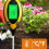 Soil Meter Moisture Temp Sunlight Monitors for Outdoor Plant 5
