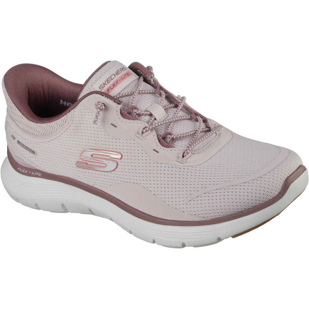Skechers (, ) Flex Appeal 5.0 Easy Breezy Textile Women's Light Mauve Standard Trainers