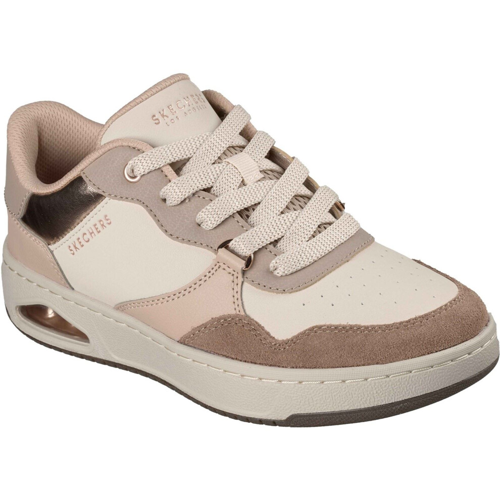 Skechers (, ) Uno Ctl - Subtle Shimmer Polyurethane Women's Taupe/Multi Standard Trainers