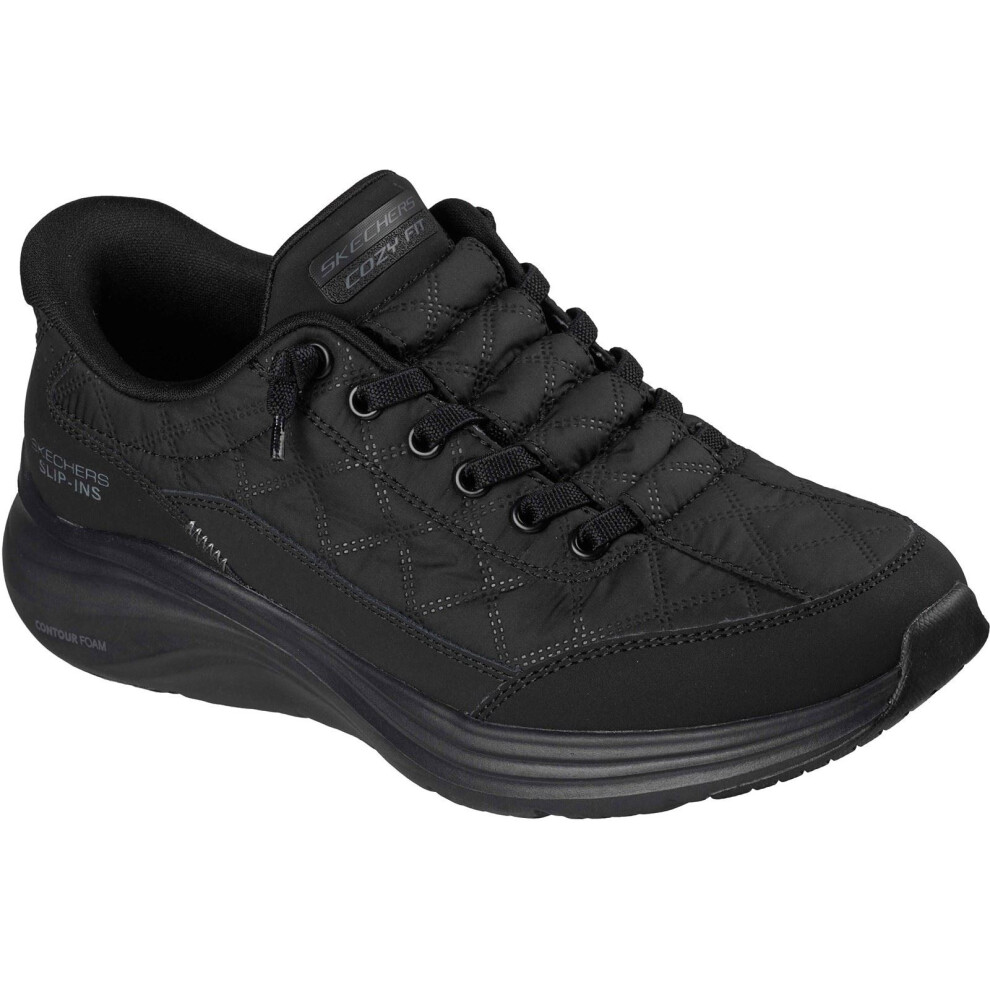 Skechers (, ) Contour Foam Cozy Fit Textile Women's Black Standard Trainers