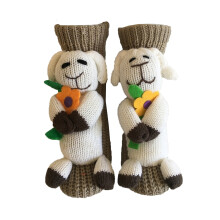 Cartoon kerstsokken Antislip katoenen warme wintersokken voor-7