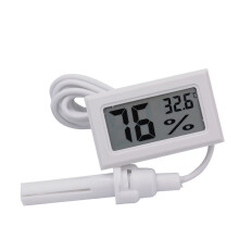 Fast Response Precise Environment Hygrometer Humidity-White