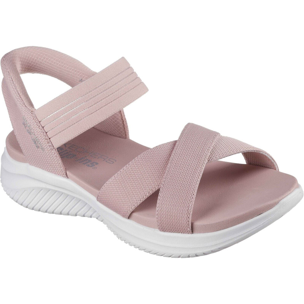 Skechers (, ) Ultra Flex 3.0 - Never Better Textile Women's Blush Standard Sandals