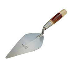 Bon 72-295 Brick Trowel - Carbon Steel Narrow London 13-inch L Handle - For Brick, Block and Stone Masonry Construction