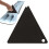 Triangular ice scraper made of acrylic for snowboard – adjustable and wax set 1