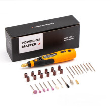 Mini Cordless Rotary Tool, 3-Speed and USB Charging Rotary Tool Kit with 46 Accessories