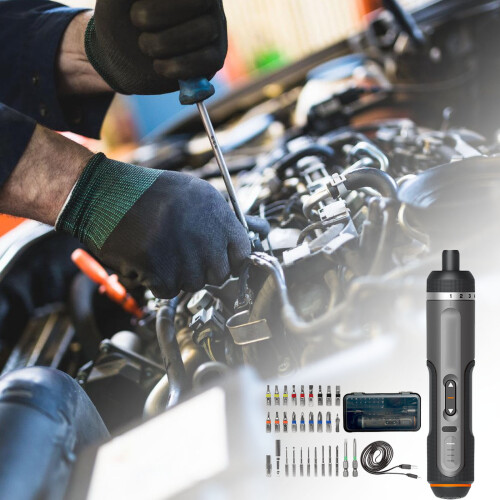 Rechargeable Miniature Screwdriver Cordless 4V Screwdriver 1