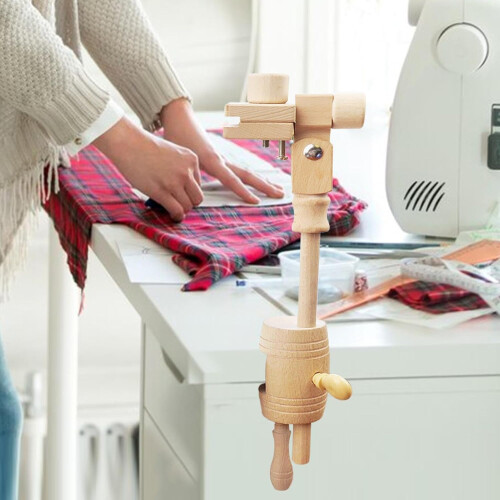 Wooden Stand for Needlepoint, 360Degree Rotating Frame, Adjustable Ergonomic Design, Sturdy Support 2