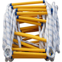 Soft Ladder Fire Fire Escape, Fire Escape Rope Ladder, Simple and, Suitable for Outdoor Recreation Facilities Rope Ladder, 3m