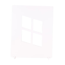 Photography Light Shadow Board Window Light Board with Support Legs Cosmetic Photo Prop Craft PVC Background Shadow Board, Bevel Window