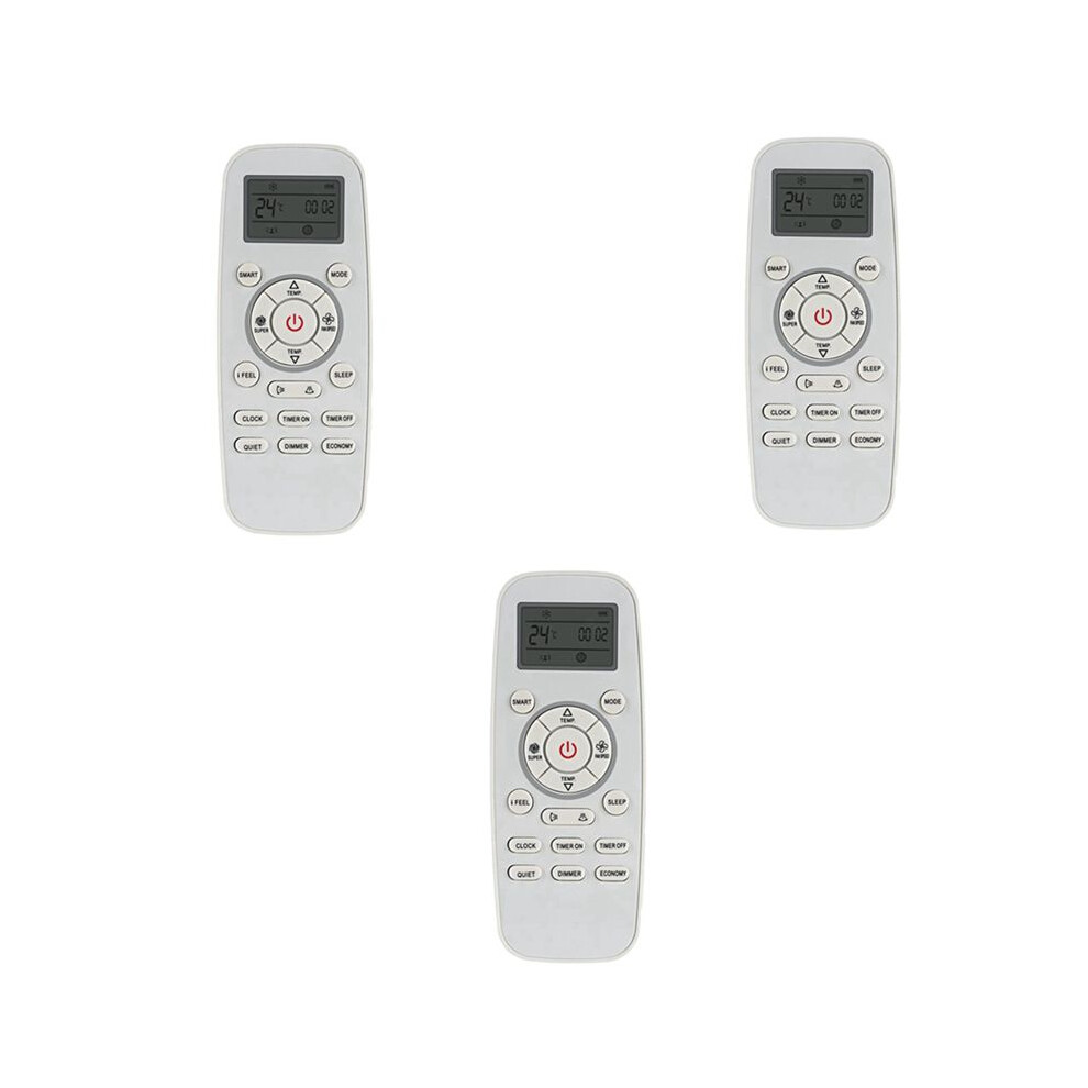 3X Dg11l1-01 Remote Control For Hisense Dg11l1-03 Dg11l1-01 Dg11l1-04 Air Conditioner Remote Control Replacement 6132555196465