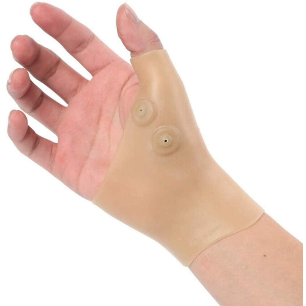 Gel Wrist Brace Magnetic Therapy Tendonitis Silicone Thumb Glove Arthritis Corrector Pain Relief Pack of 1