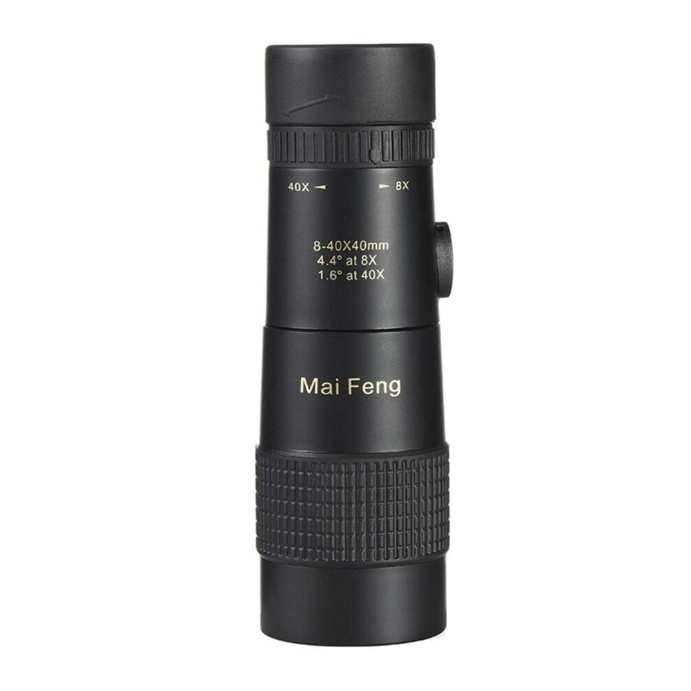 Monocular 8-40X40 Zoom Monocular Professional Telescope For Camping Binoculars Green 9365049384865