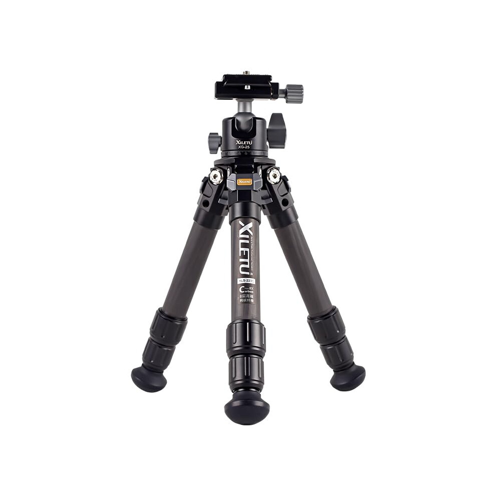 Carbon Fiber Mini Tripod For Iphone, Compact Tabletop Tripod With 360 Degree Ball Head 9412369438164