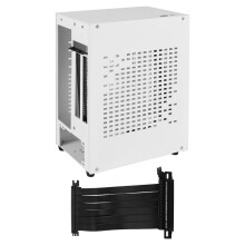 A07 Mini ITX BoîTier D'Ordinateur Châssis HTPC BoîTier HôTe USB3.0 ITX BoîTier avec Câble D'Extension de Carte Graphique (C)