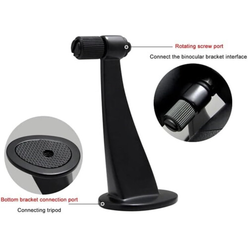 Universal Binocular Tripod Adapter Converter Mount Bracket Metal(1) 2