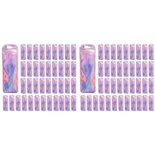 200Pc Resealable Holographic Pen Smell Proof Pouch Zipper Closure Beadable Packaging Bags for Pen Sealable Storage Bag