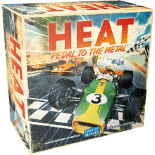 HEAT: Pedal to the Metal Board Game - Intense Car Racing and Strategy Game, Fun for Kids & Adults, 10+
