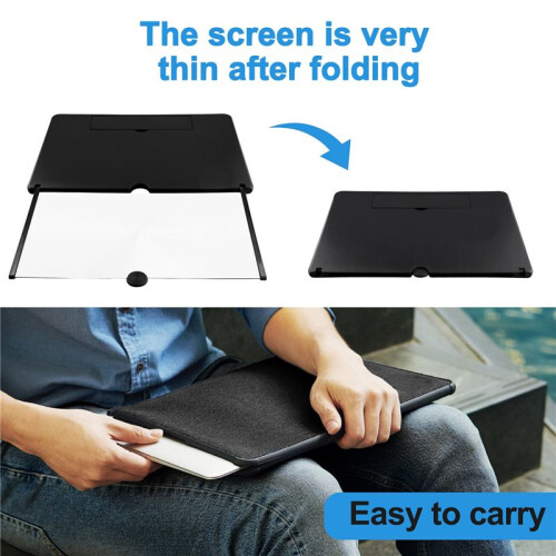 16 Inch Screen Magnifier Cell Phone Screen Amplifier Pull Out Cell Phone Amplifier Cell Phone Holder Screen Magnifier A 2