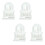 4X for  H3 Front Grille Plastic Clip Retainer 11561829 1