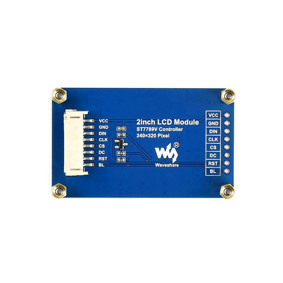 2X Waveshare 2Inch Ips Lcd Display For Raspberry Pi Pico,65K Rgb Colors, 320X240 Pixels, Spi Interface Embedded St7789vw 4713894180500