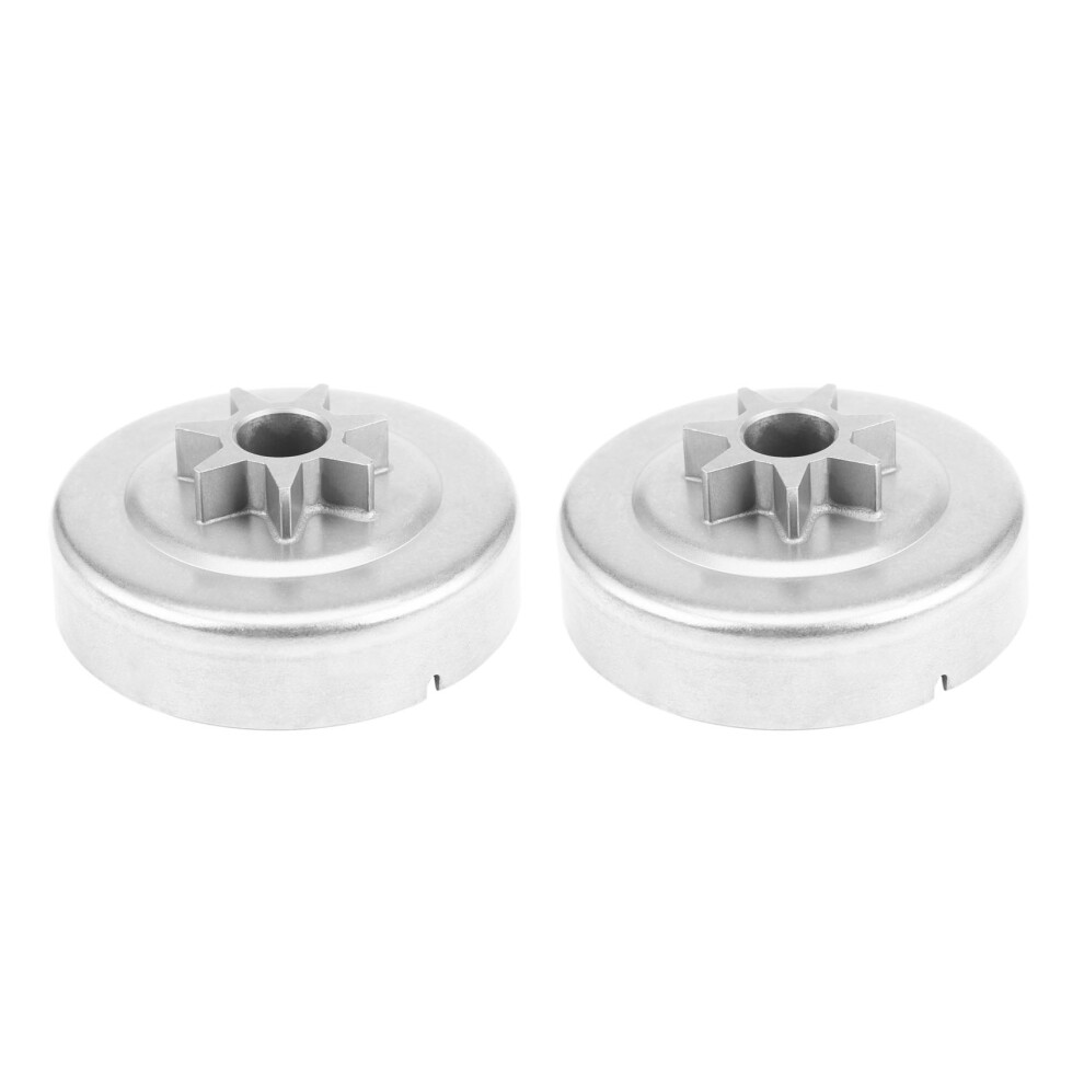 2X New .325 Inch 7T Clutch Cover Drum Chain Sprocket For Stihl 021 023 025 Ms230 Ms250 4711564680695