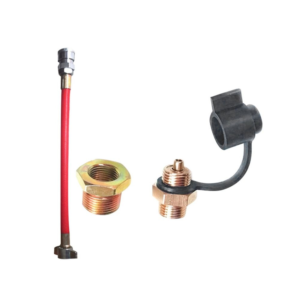 Truck Air Tank Air Intake Joint Connection Pipe Truck Air Pipe Truck Trailer Air Tank Dust Blowing Kit Red 4711011331668