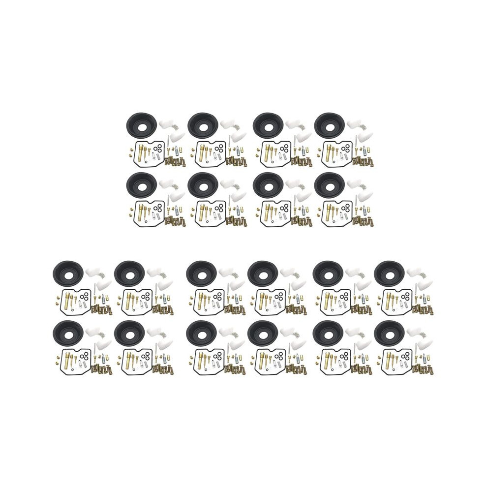 20X Motorcycle Carburetor Repair Kit Motorcycle Accessories For Kawasaki Zephyr Zr750h Zr-7 Zr-7S Zr750 Zr 750 Black/Gold 4712681771426