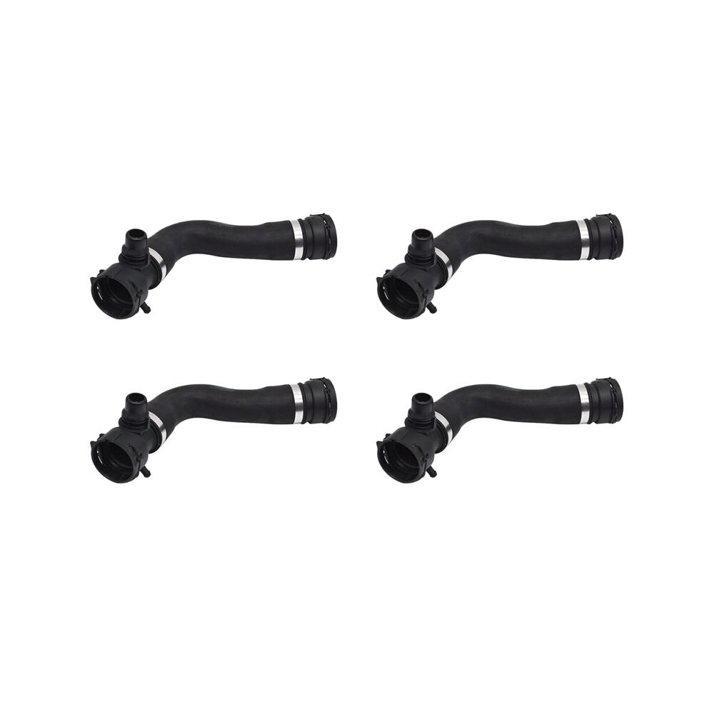 4X Car Upper Radiator Coolant Hose For-Bmw 135I 135Is 335I Xdrive 335Xi Z4 X1 3.0L 17127540127 6131736511530