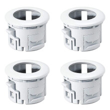 Car Bumper Parking Assist Sensor Retainer Holder Bracket 89348-33010 for 4Runner Tacoma ES350 HS250H,4Pcs White