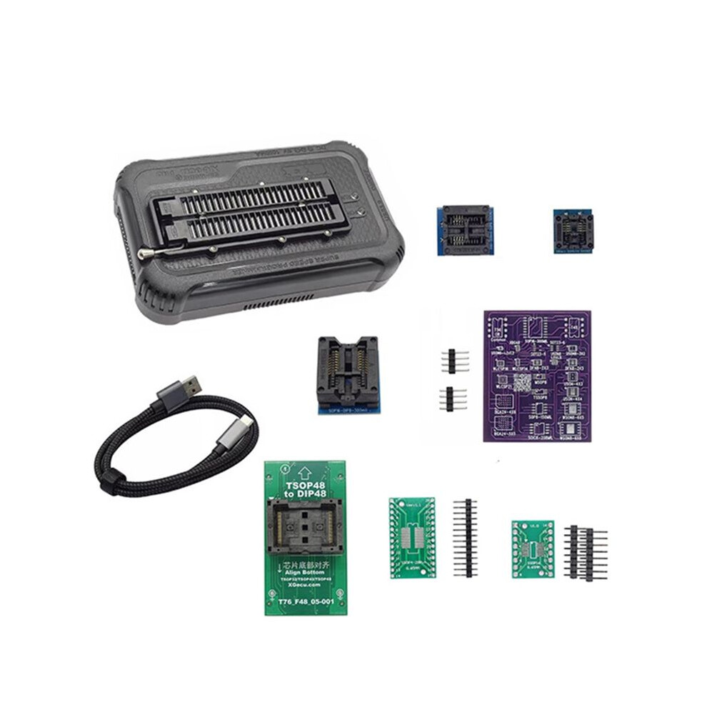 For Xgecu T76 Usb3.0 Universal Programmer For Eeprom Nor Nand Emmc Mcu Gal,Minpro/Tl866ii+Tsop48 Adapter 6132964786097
