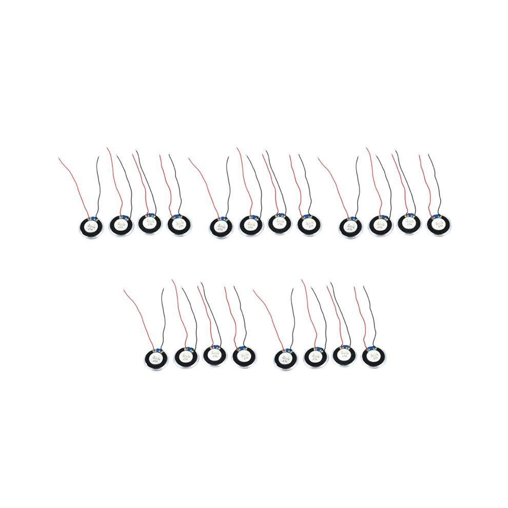 20 Pcs Internal Speakers Magnet 30Mm 2800Hz 8Ohm 1W For Pc Laptop 4711983452583
