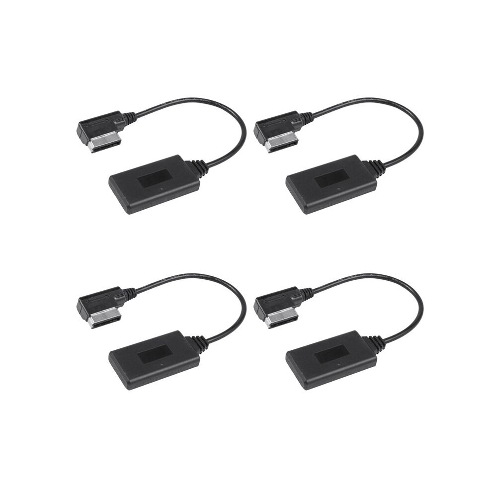 4X Wireless Bluetooth Module Music Adapter Auxiliary Receiver Aux Audio Cable For Mercedes W212 Radio Media Interface 6134218514630