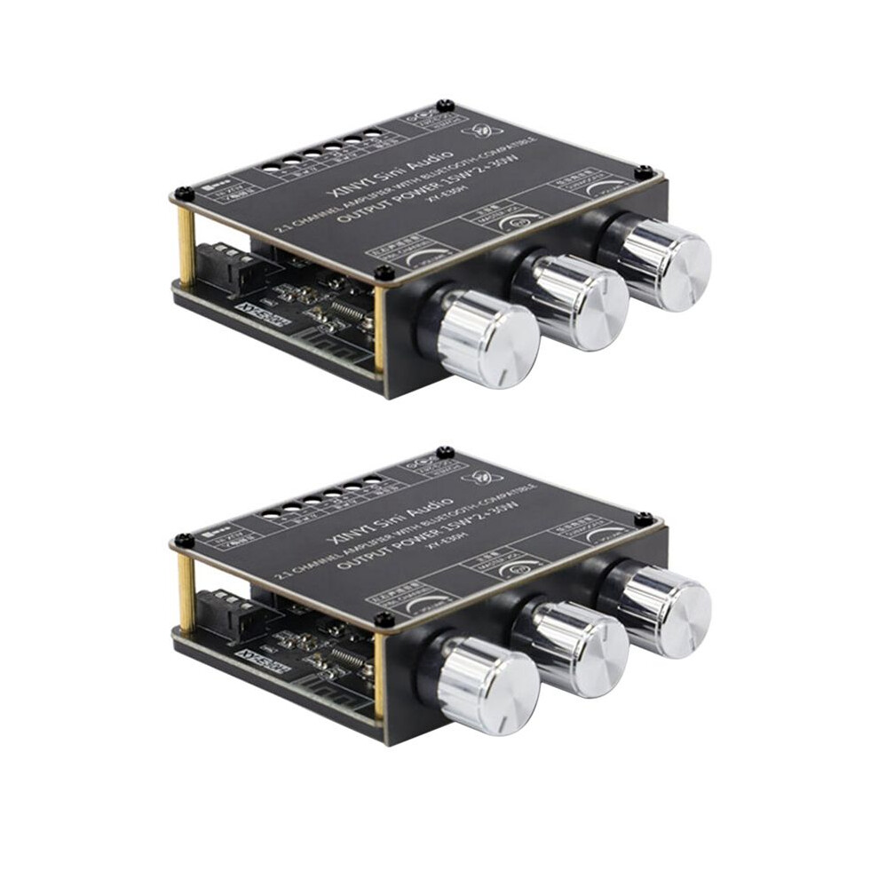 2X Xy-E30h 2.1 Channel Bluetooth 5.1 Audio Power Amplifier Board Module High And Low 15Wx2+30W 6134064320355