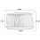 Motorcycle Filter Air Filter Elements for  CBF190R CBF190 CBF 190 190Cc 6