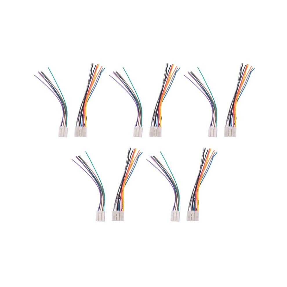 Stereo Cd Player Wiring Harness For Toyota/Scion/Subaru Wire Adapter Aftermarket Radio Plugs 5 Pair Connector Cable 4713068017229