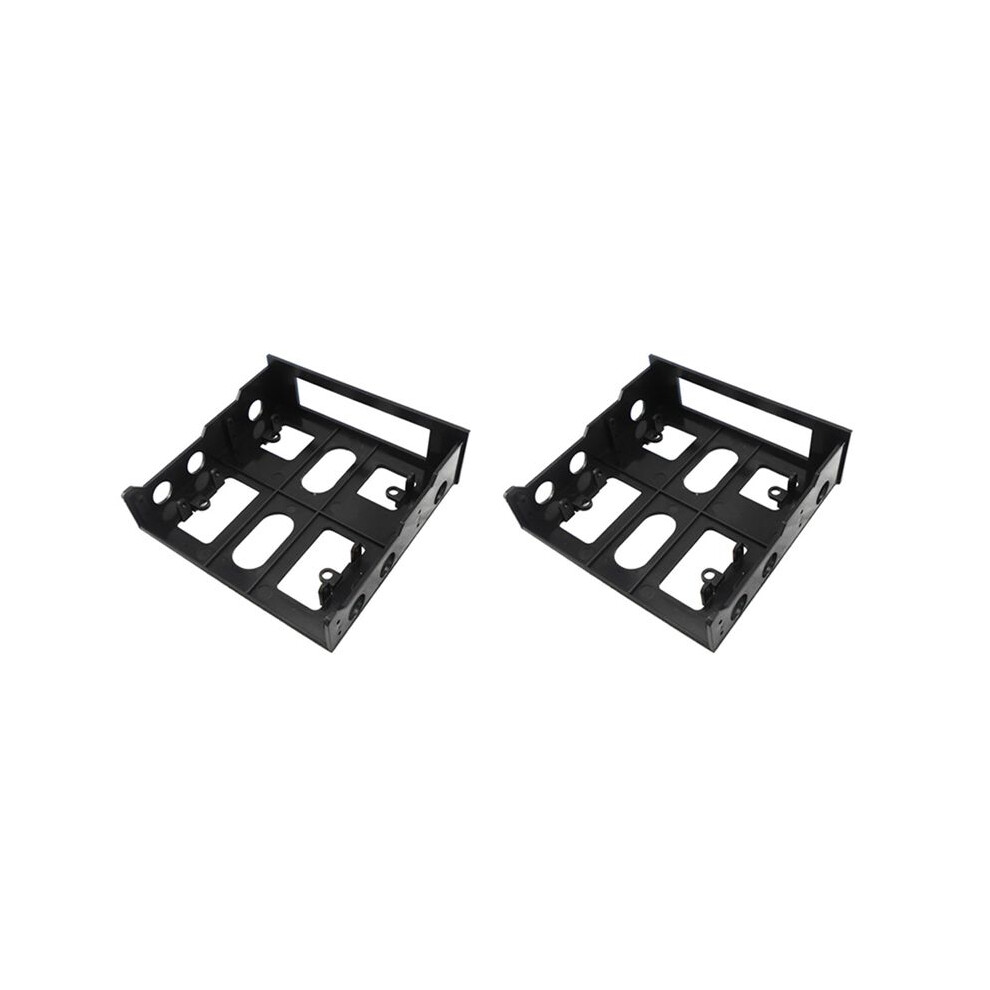 2X 3.5 Inch To 5.25 Inch Floppy To Optical Drive Bay Mounting Bracket Converter For Front Panel Usb Hub Harddisk Box 6131186936266