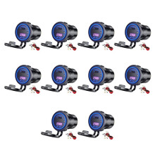 10X PD Type C USB Car Charger and QC 3.0 Quick Charger 12V Power Outlet Socket with /Off ,