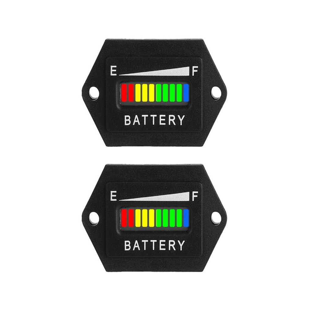 2X 48V Volt Battery Indicator Meter Gauge For Ezgo Club Car Yamaha Golf Cart 6131407723682