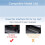 Wireless Carplay Android Auto Car Module for   Rns850 with 8inch 2011-2017 Support Camera Airplay 2