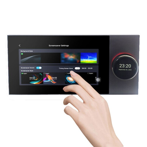 7 Inch Tuya Panel Control 8-Channel Wall Amplifier Touch Screen Intelligent Background Music System Support Google Play 2
