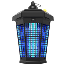 Bug Zapper Outdoor, 20W Mosquito Zapper with Dusk to Dawn Light Sensor, 4200V Electric Bug Zapper Indoor for 2300 Sq Ft Coverage