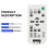 2X for Sony Wireless Switch Projector Remote Control Replacement (RM-PJ8) 4