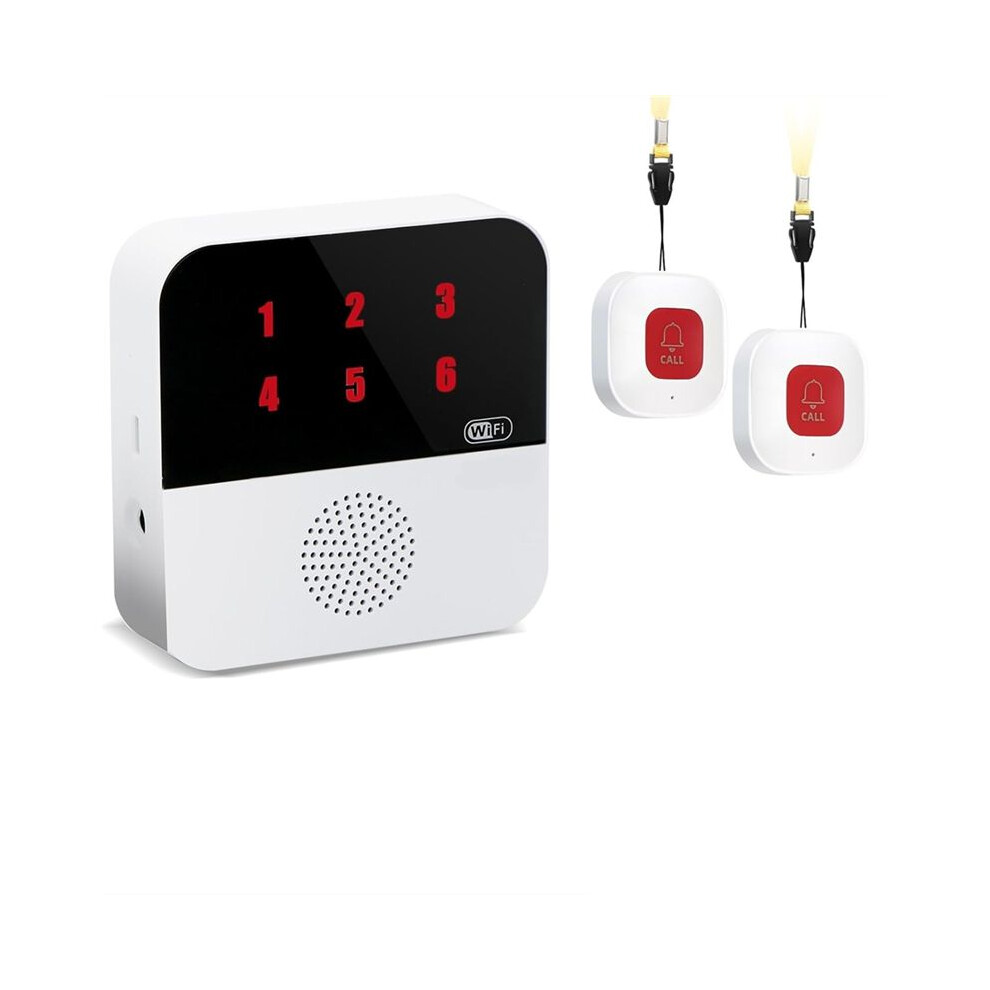 Pager,Life Alert Systems for Seniors No Monthly Fee, App-Controlled Caregiver Pager, Safety Alert Systems