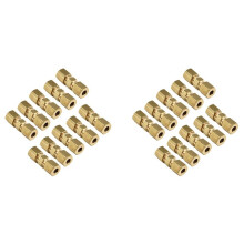 20pcs Brake Line Connector Without Flaring 4.75mm 3/16 Useful Brake Line Connector for Brand Brake Line Car Accessories