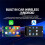 Motorcycle 7 Inch Navigation Screen Waterproof Bluetooth Portable Screen Wireless Carplay Android Auto MP5 Player 7