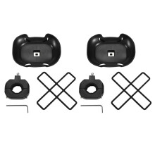 2PCS Bike Bicycle Speaker Mount Holder Universal Cycling Bracket for GO 4/GO 3/GO 2 Removable Secure Fixing Mount